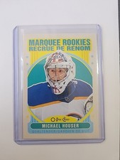 Michael Houser 2021-22 O-Pee-Chee Update Retro Rookie RC #644 Buffalo Sabres
