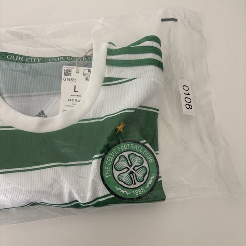 Celtic Soccer Jersey Adidas 2021 2022 Home Shirt Football GT4565 MENS SIZE L - Picture 19 of 19