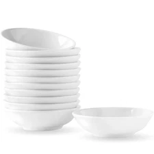 UIBFCWN 12 Pack Ceramic Dipping Bowls, 3 Inch Dipping Sauce Bowls/Dishes, 1.2...