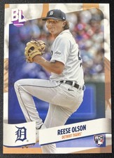 2024 Topps Big League #58 Reese Olson RC Detroit Tigers Rookie Card. rookie card picture