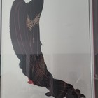 Erté "Soiree" art print from circa 1980, featuring a stark Art Deco design — photo 2