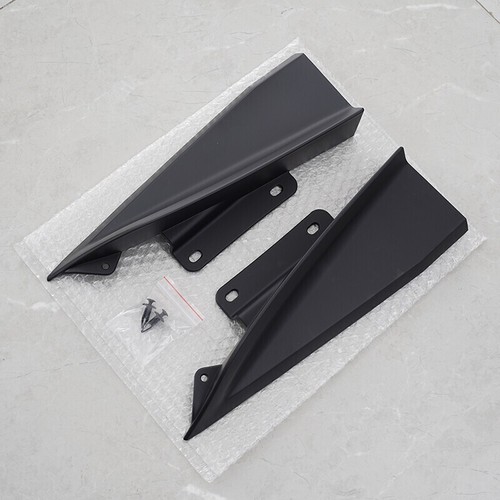 Rear Bumper Side Splitters Black Fits Ford Mustang S650 GT 2024-2025 RTR Style - Picture 6 of 14