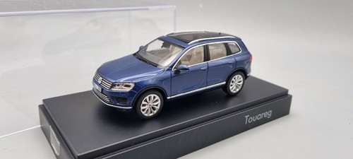 Maquetas de coches 1:43 Herpa VW Touareg vitrina azul
