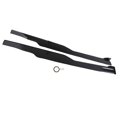 Black Side Skirt Panel for Dodge Charger SRT Daytona R/T 2015-2023 Extension 2PC