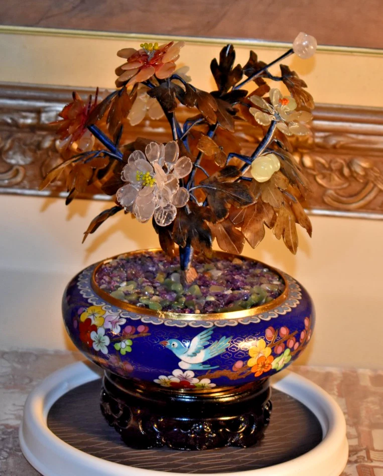 玉石盆景树其他中国收藏品1900-现在| eBay