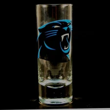 Carolina Panthers NFL "Hype" Tall Shot Glass