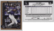 2025 Topps Series 1 Gold /2025 Greg Jones #36 Rookie RC