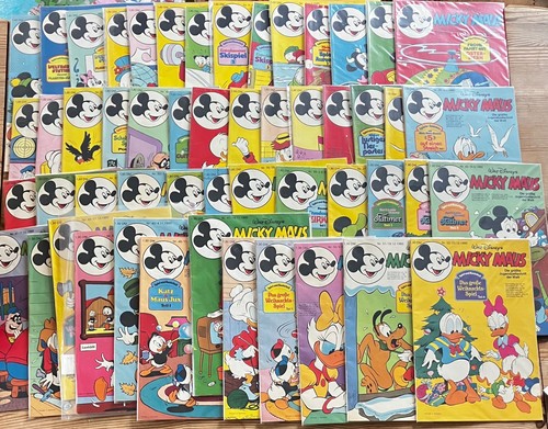 53 Disney MICKY MAUS Hefte 1-53 Jahrgang 1981, mit Beilagen, sehr guter Zustand