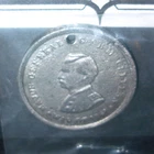 Civil War Reproduction ID Tag Gen McClellan Union Soldier Pewter Disc