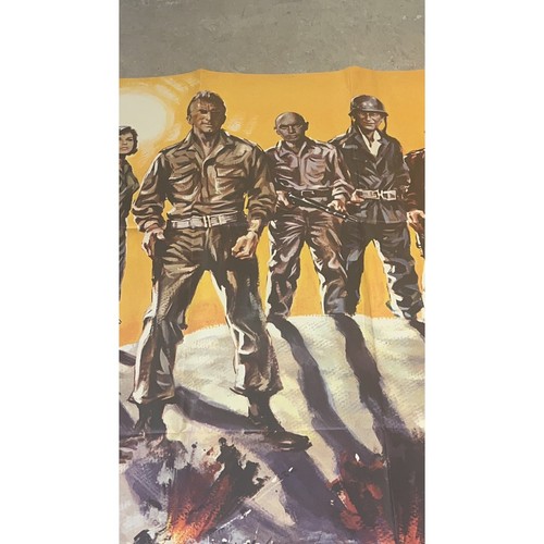 VTG Poster L'OMBRE D'UN GEANT / CAST A GIANT SHADOW KIRK DOUGLAS BRYNNER SINATRA - Picture 8 of 16