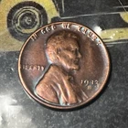 1943 s copper wheat penny non magnetic 3.11 g
