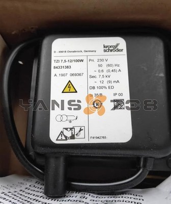 One new Krom Schroder TZI7.5-12/100W TZI7.5-12-100W Ignition Transfor 84331383