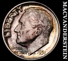 1951 Roosevelt Dime- Choice Gem Proof Luster No Reserve #i8246
