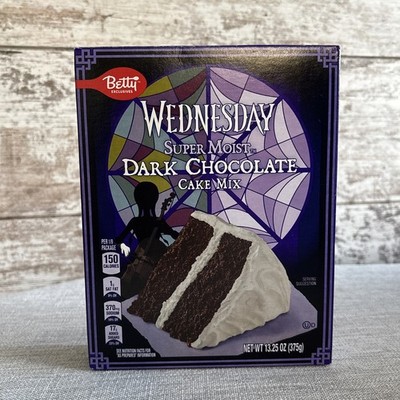 Betty Crocker Wednesday Super Moist Dark Chocolate Cake Mix, A  Betty Exclusive 