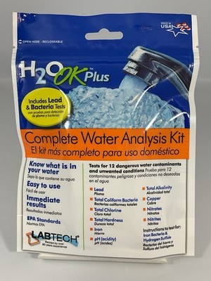 LabTech H2O OK Plus Complete Water Analysis Testing Kit 0150 LT5015 New