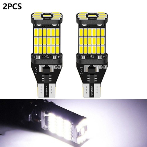 Xenon White T15 W16W LED Car Reverse Back Light Bulbs for Enhanced Visibility - Picture 8 of 34