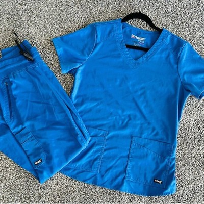 Blue Scrub Set Grey's Anatomy