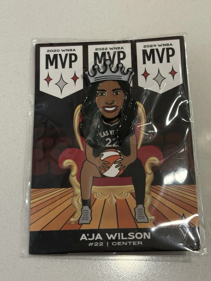 Коллекционный набор значков Las Vegas Aces WNBA Arena подарок (5 значков) - Изображение 2 из 4