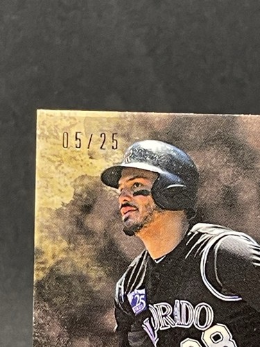2018 Topps X Bryce Harper 220 Second to None #5 Nolen Arenado /25 Rockies - Picture 2 of 3