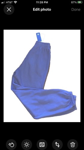 Felpa Adidas donna ESS joggers allenamento XS viola $60 nuova con etichette RITORNO A SCUOLA - Foto 7 di 7