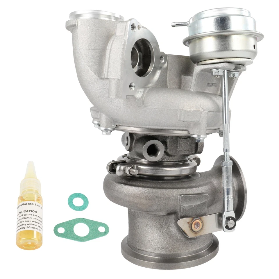 Turbocompresor para BMW X5 X6 550i 650i 550i xDrive 650i xDrive 2012-2018 760579407 Foto 3 de 4