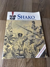 Shako Napoleonic Wargaming Rules Army Lists Book with SYW Supplement Used