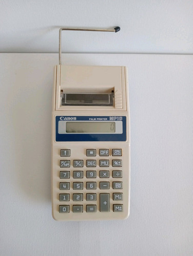 Vintage Canon Palm Printer MP1D Digit Printing Calculator - Picture 1 of 3