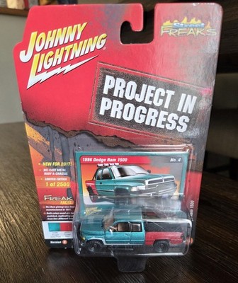 JOHNNY LIGHTNING 2017 STREET FREAKS 1996 DODGE RAM 1500  PROJECT IN PROGRESS HTF