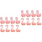 2 Pack Kuchendekoration Flamingo Flamingo-kuchenaufsätze Kleine Figuren