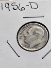 1956-D Roosevelt Dime Silver Denver Circulated Business Strike Uncertified 10C