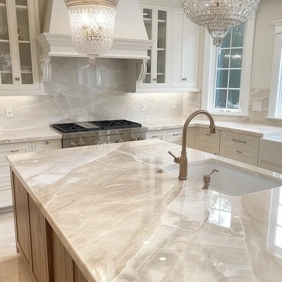 Calacatta Classique Quartz Countertops   Sophisticated Marble Inspired Design