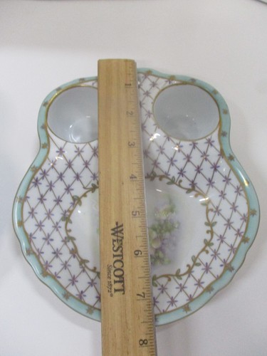 Pair of Vintage Nippon Berry Plates - Picture 4 of 7