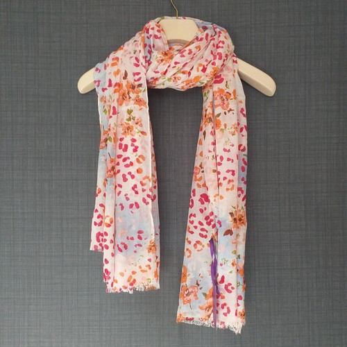 Lola Rose Garden Leopard Viskose Schal UVP 25£
