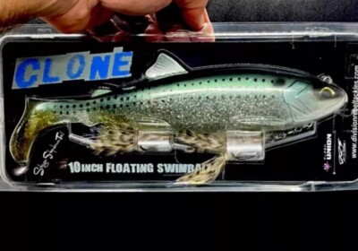 ルアー・フライ DRT  CLONE 10inch GINPICA KONOSHIRO DRT X Flash Union Clone Swimbait #06 “Ginpika Konoshiro