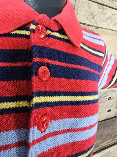 Talbots Kids Size 12 Month Polo One Peice Red Striped - Picture 4 of 7