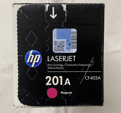 original HP Toner 201A Magenta / Rot CF403A OVP Rechnung - Bild 2 von 2
