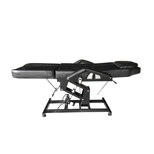Electric Massage Table Salon Spa Bed Tattoo Reclining Therapy Beauty Chair Black - Picture 2 of 10