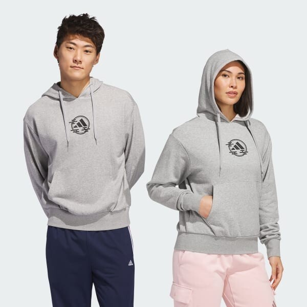 Adidas Happi Osaka Hoodie Medium Gray JP Size XS-3XL JM7396 Adidas Happi Osaka Hoodie Medium Gray JP Size XS-3XL JM7396