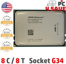 AMD Opteron 6220 (3.0~3.6 GHz) 8-Core 16MB Socket G34 Server CPU OS6220WKT8GGU