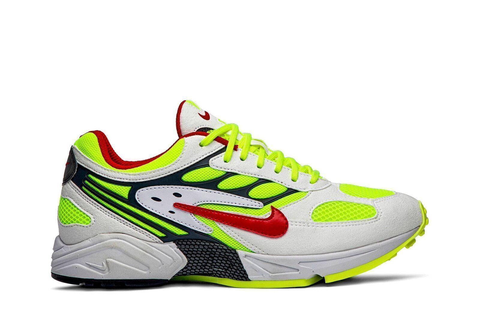 Мужская обувь Nike Air Ghost Racer Retro неоново-желтого цвета AT5410-100