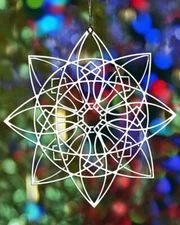 Frank Lloyd Wright Luxfer Prism 2D Ornament NiB