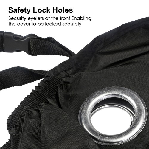 Large Motorcycle Bike Cover Waterproof Sun Heavy Duty For Winter Outside Storage - 第 5/12 張圖片