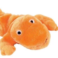Zanies Bungee Gecko Toys - Orange