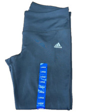 Adidas Originals Women's Full Leggings Climalite Charcoal L NWOT