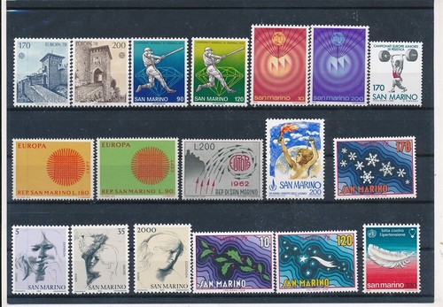 D444961 San Marino schöne Auswahl postfrisch Briefmarken