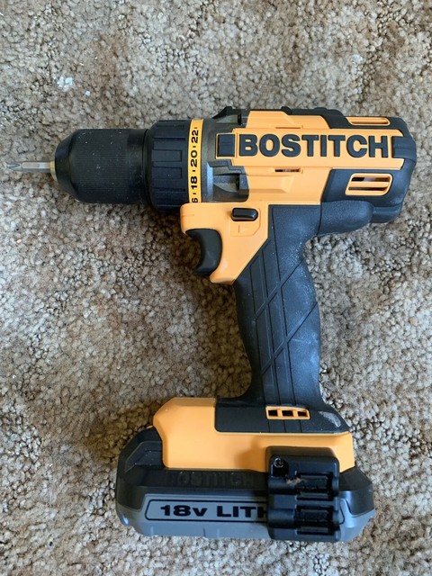 Bostitch 18v Lithium 1 2 Drill Driver Model Btc400 Home Garden Cordless Drills Ayianapatriathlon Com