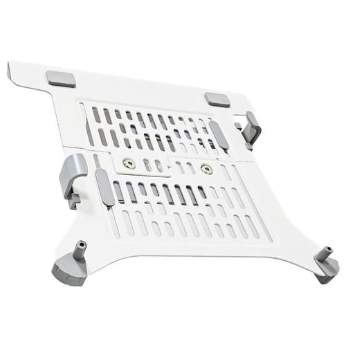 Laptop VESA Mount Tray Laptop Holder Arm Mount Stand Ventilated Notebook Tray - Photo 3/10