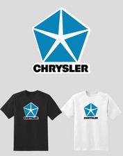 Chrysler Automotive Retro logo Shirt Sizes Youth Med- Adult 6XL Fast Ship 