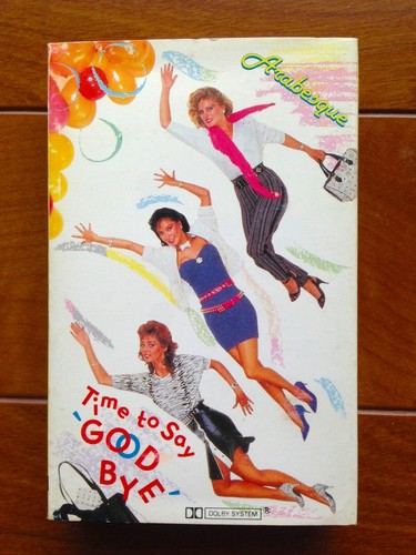 Arabesque Time To Say Good Bye Japan Rare Cassette 1984 Sandra Disco Dance Pop - Picture 5 of 9