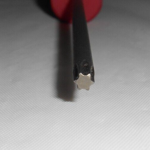 Destornillador MAYHEW T25 x 4 TORX - Mango rojo - Sin usar - EE. UU. - Imagen 6 de 7